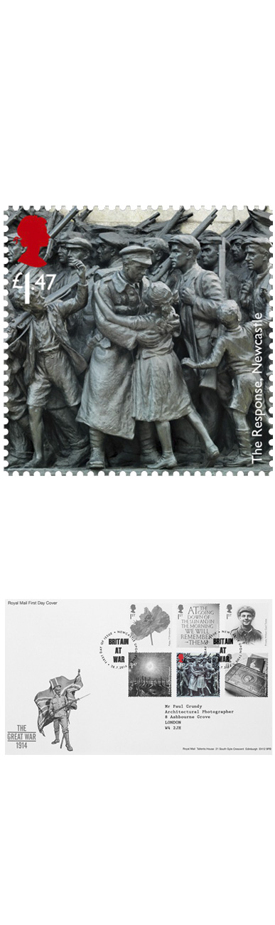 Paul Grundy. The Response Royal Mail Stamp